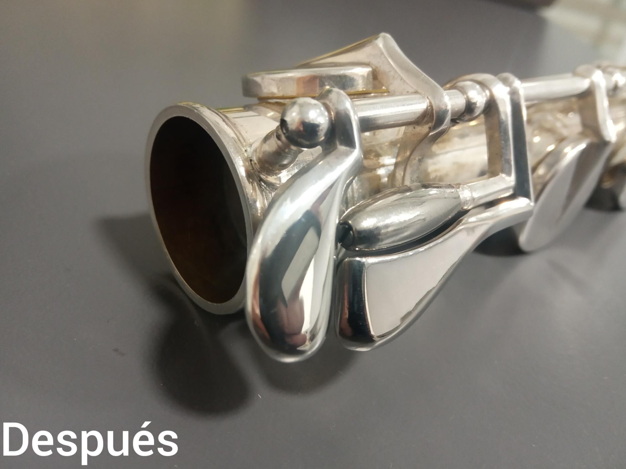 Electrolisis Restauracion Flauta Despues Electrolisis Restauracion Flauta Despues